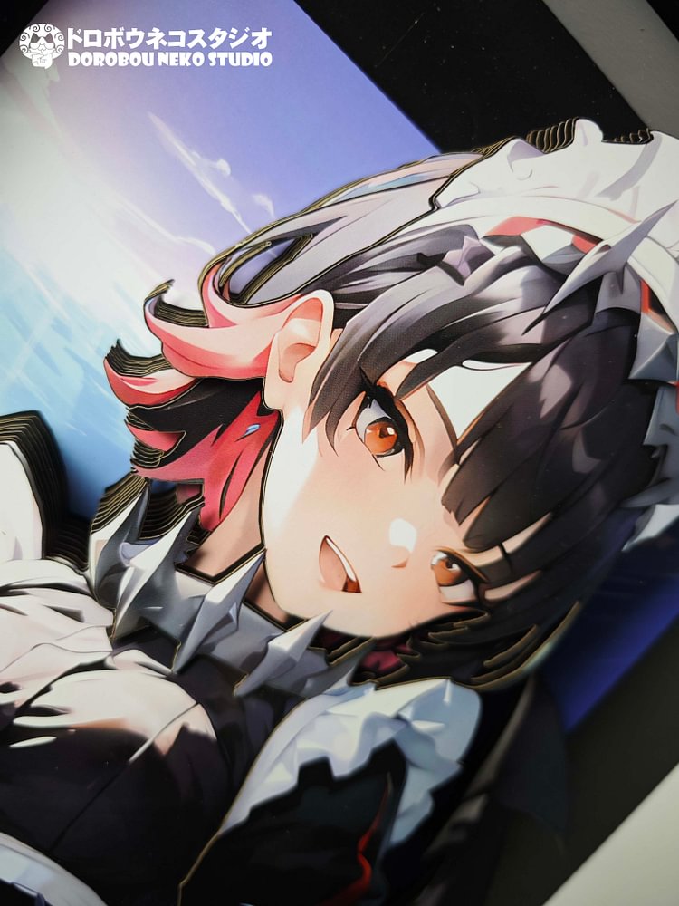 Dorobou Neko Studio – Zenless Zone Zero – DSBS-003 Ellen Joe 3D Decorative Painting Scene (Adult 18+)-Statue Master