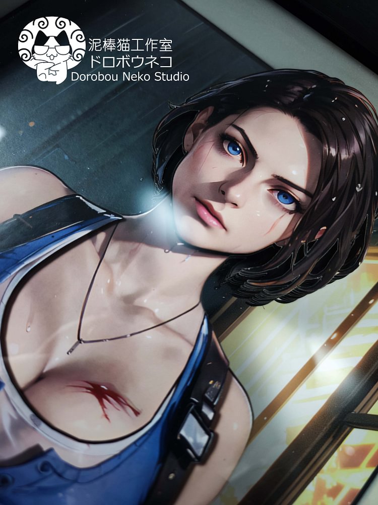 IN-STOCK Dorobou Neko Studio - Resident Evil - DSMG-046 Jill Valentine 3D Decorative Painting Scene (Adult 18+)-Statue Master