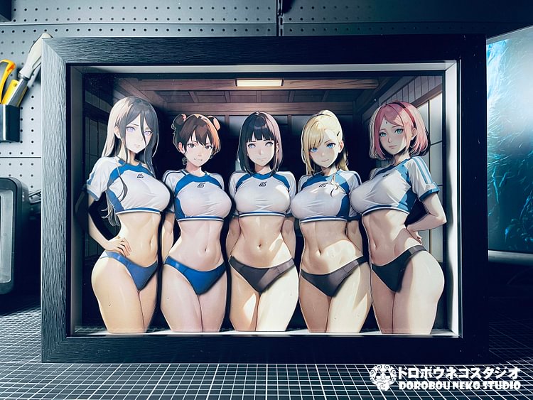 Dorobou Neko Studio-Naruto DSMP-001 Decorative Painting of Girls Scene (Adult 18+)