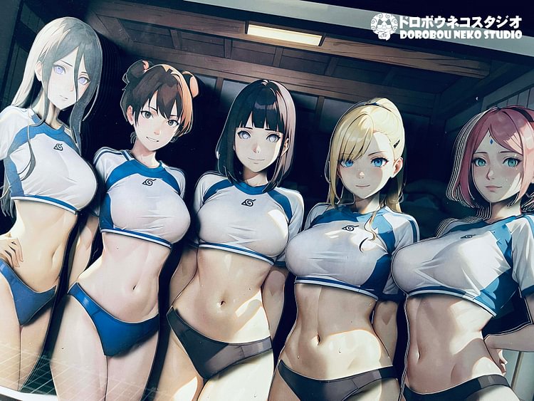 Dorobou Neko Studio-Naruto DSMP-001 Decorative Painting of Girls Scene (Adult 18+)