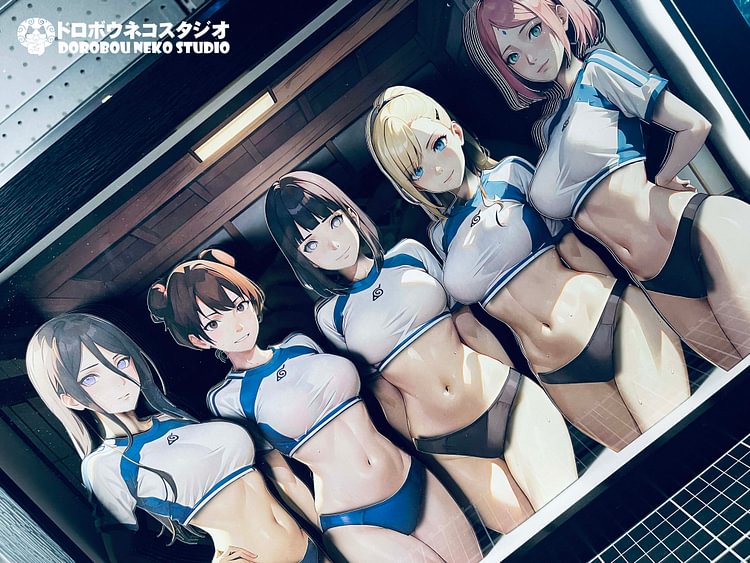 Dorobou Neko Studio-Naruto DSMP-001 Decorative Painting of Girls Scene (Adult 18+)
