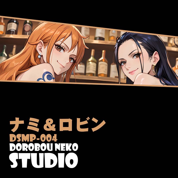 Dorobou Neko Studio - Final Fantasy - DSMP-003 Decorative Painting of Alice & Tifa Scene (Adult 18+)