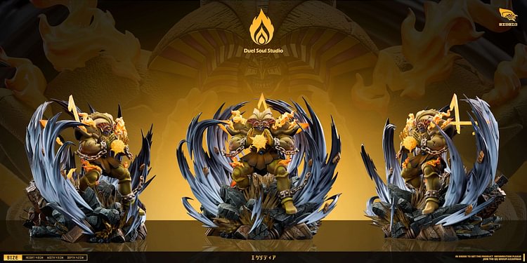 Duel Soul Studio - Yu-Gi-Oh! Exodia the Forbidden One Statue(GK)
