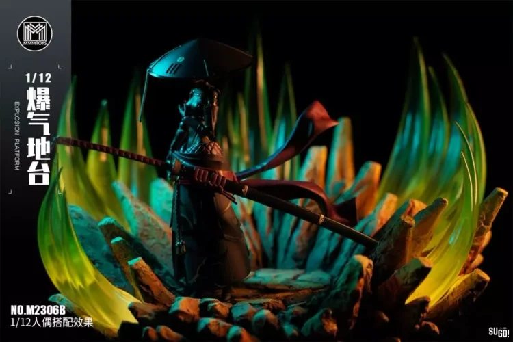 IN STOCK Mmmtoys Studio Explosion Platform Display Base 1/12 Scale Scene