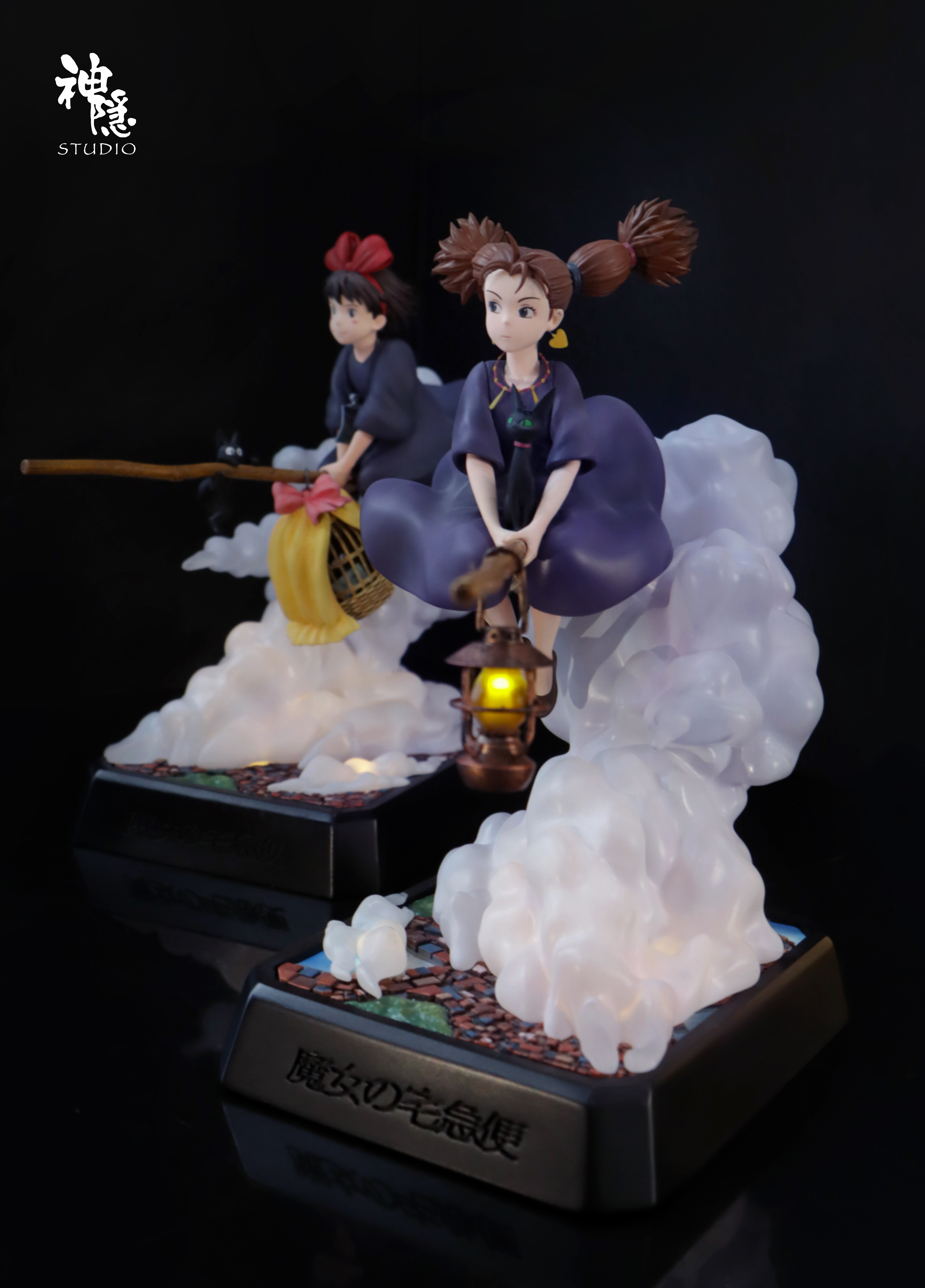 ShenYin Studio - Kiki's Delivery Service - Kiki & The Purple Witch with LED Statue(GK)