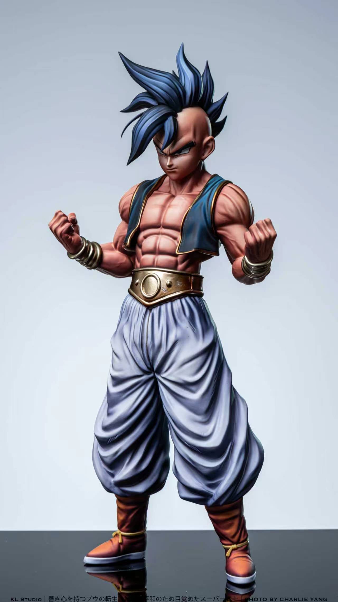 KL Studio Black Haired Mohawk Statue
