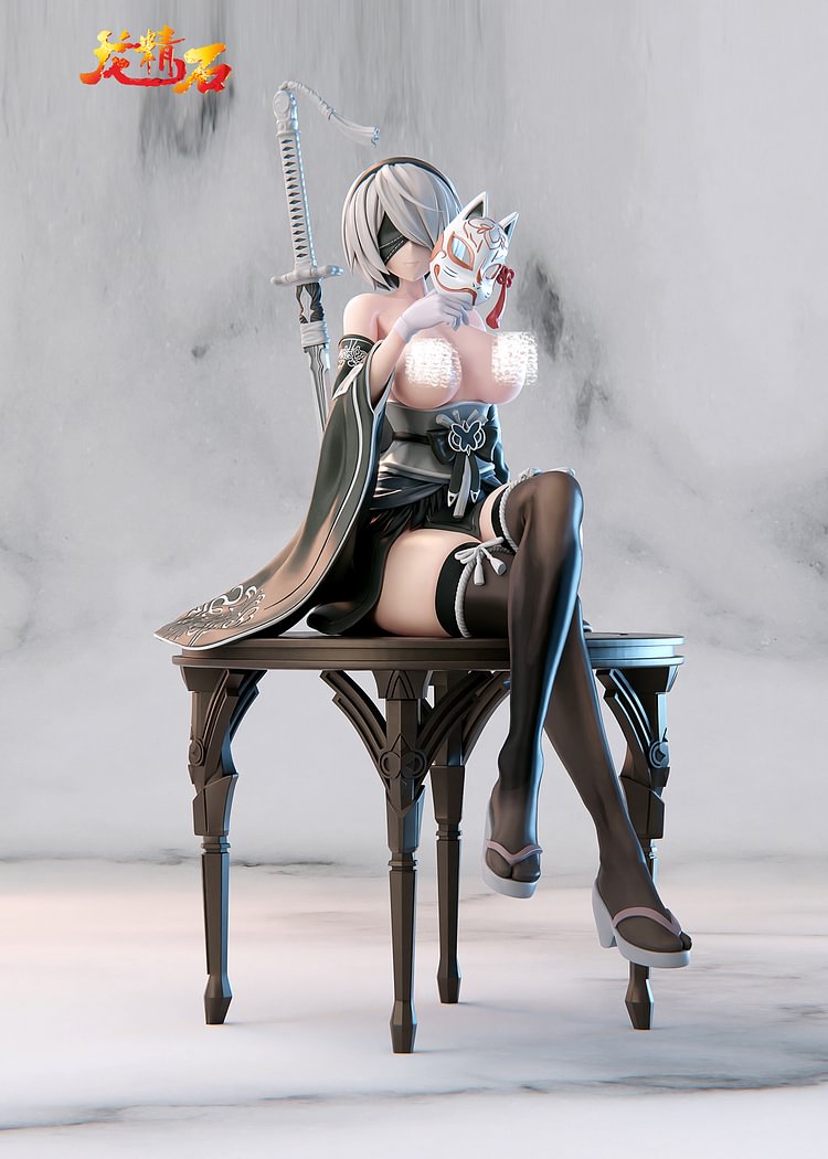 PRE-ORDER Dragon Stone Studio - NieR Automata NIKKE & NieR Collab 2B & A2 1/7 Statue(GK）(Adult 18+)