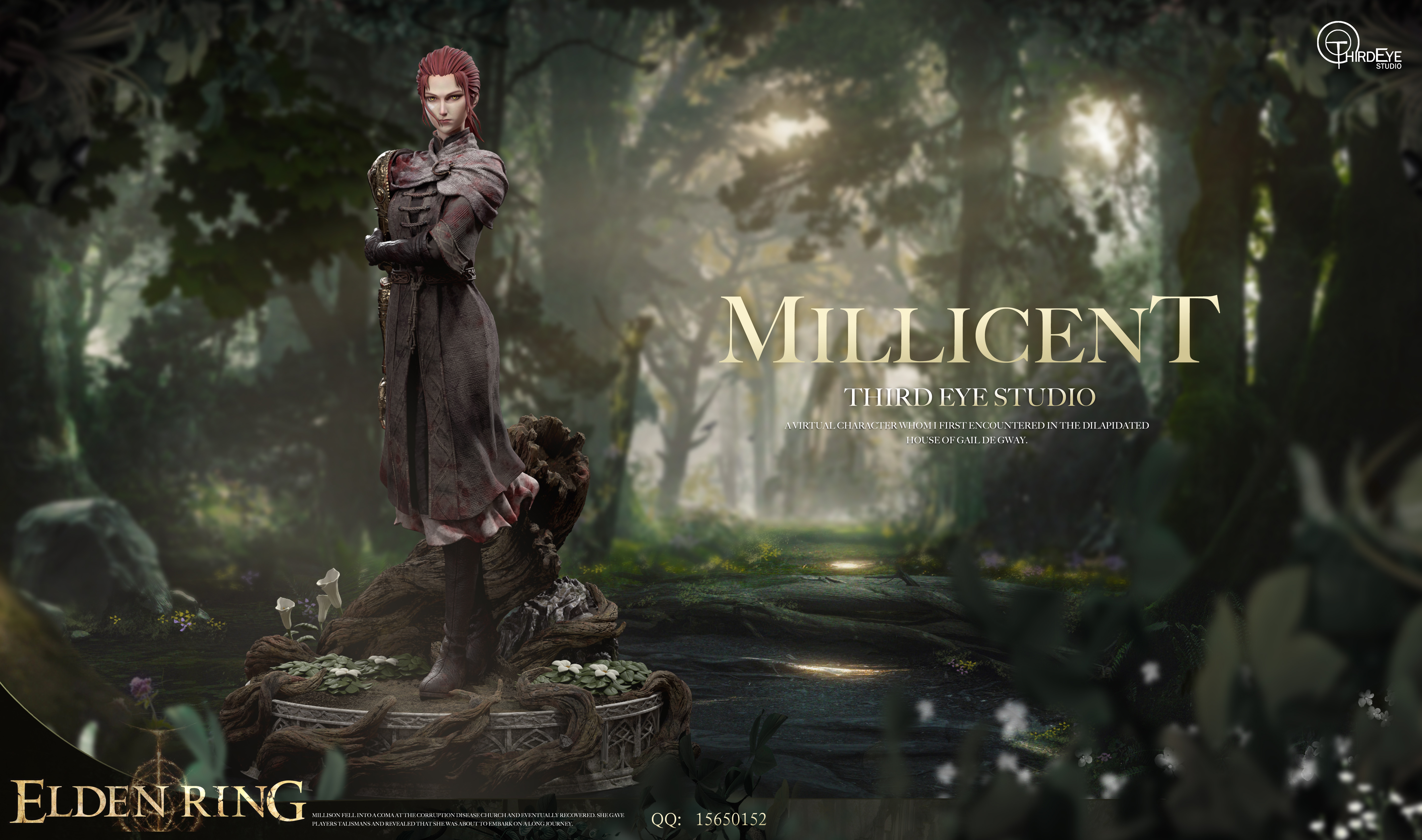 Third Eye Studio - ER Other Series - Elden Ring Millicent 1/4 Statue(GK)