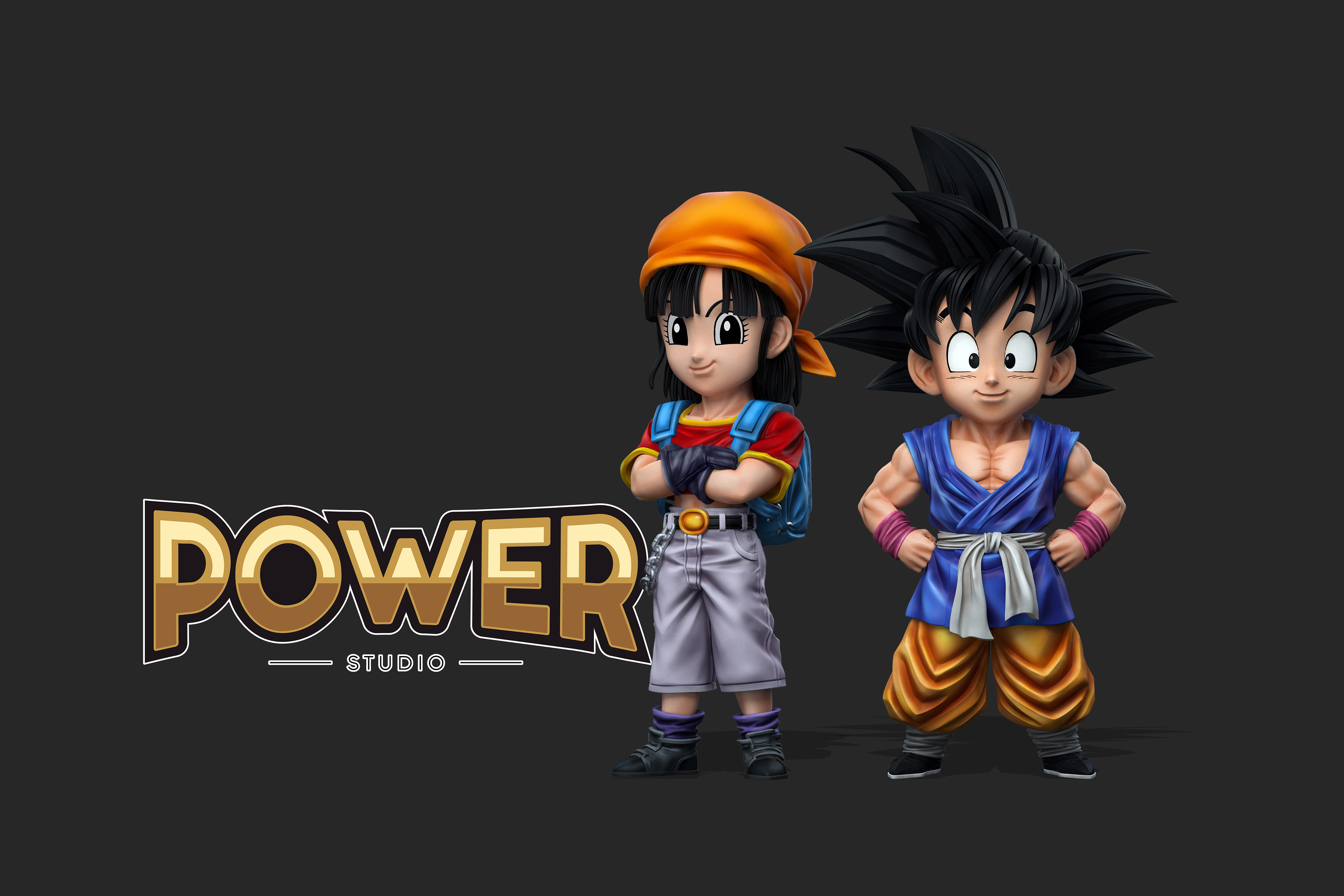 Power Studio - Dragon Ball  GT Pan Statue (GK)
