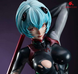 ORIGIN Studio - Neon Genesis Evangelion Black Combat Suit Ayanami Rei 1/4 Statue(GK)
