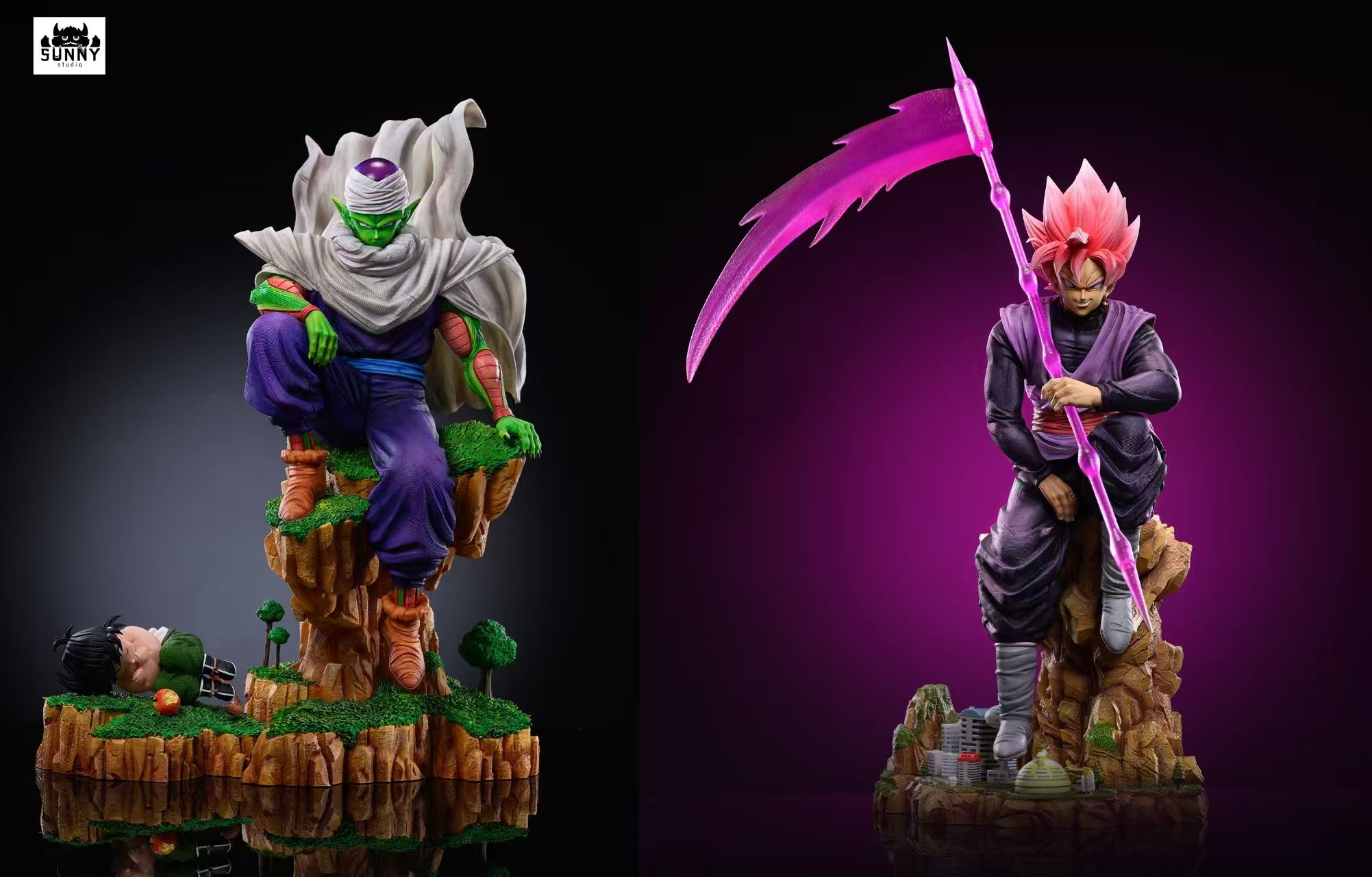 Sunny Studio - Dragon Ball practice sitting Super Saiyan Rosé Statue(GK)
