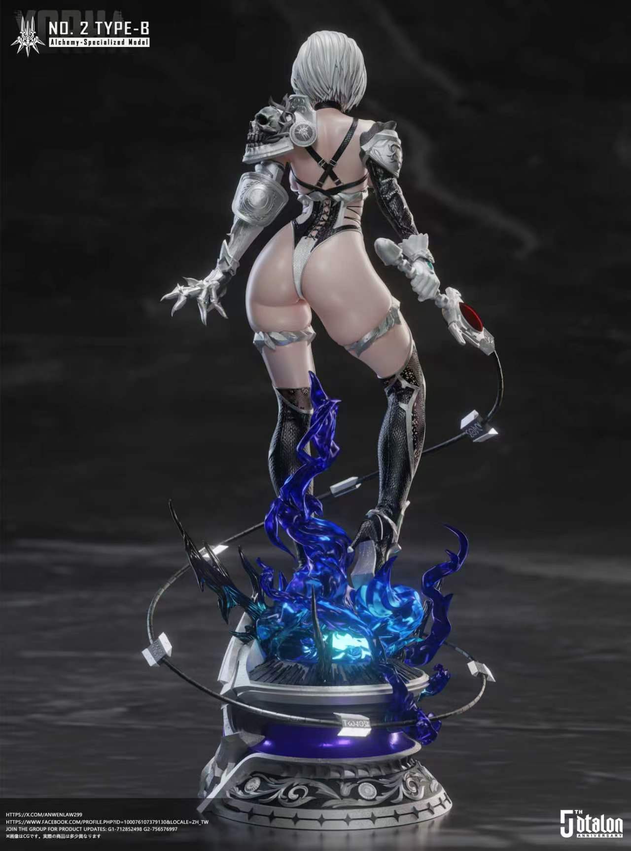 Dtalon Studio Singular Quadrant Series 2B NieR:Automata Statue