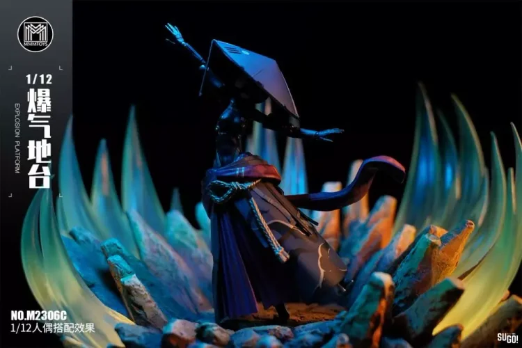 IN STOCK Mmmtoys Studio Explosion Platform Display Base 1/12 Scale Scene