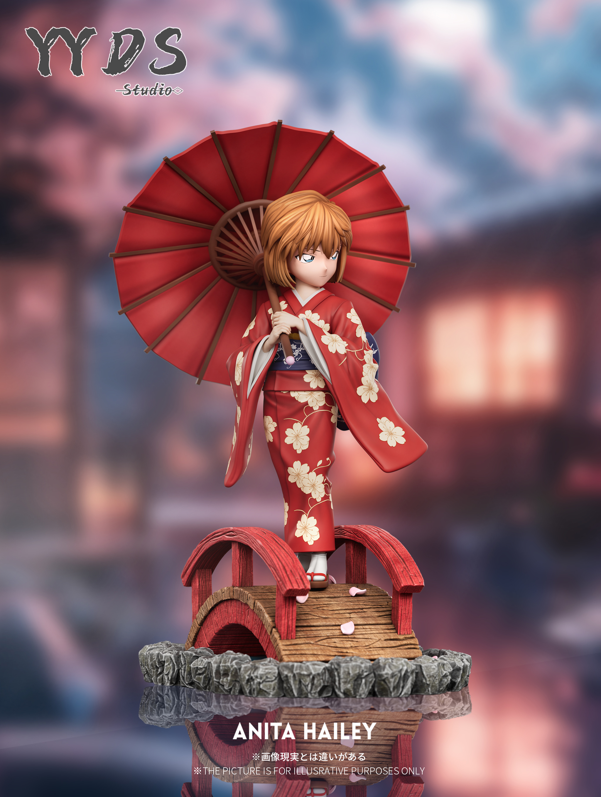 YYDS Studio - Detective Conan Kimono Edition Ai Haibara 1/6 Statue(GK)