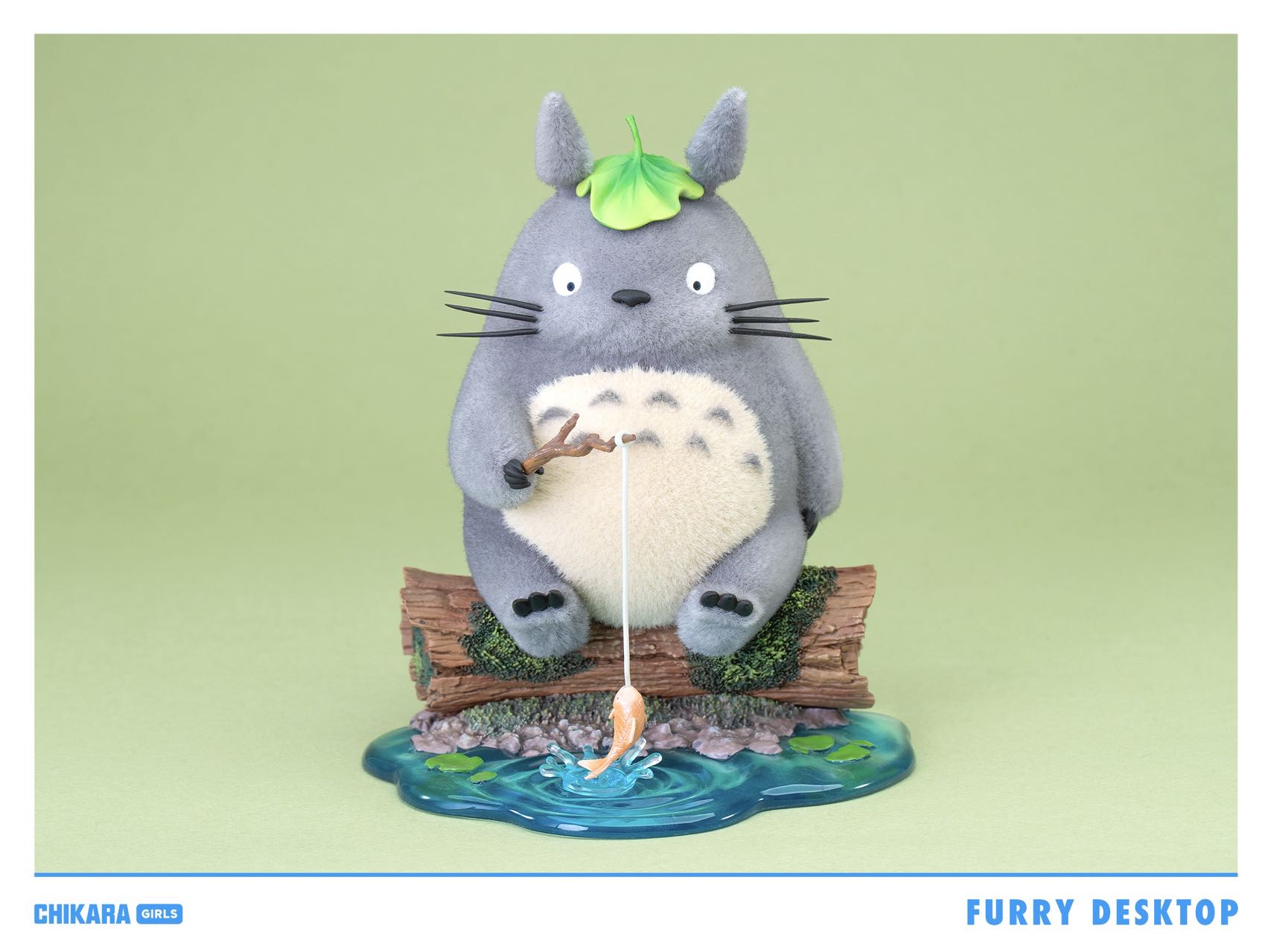 CHIKARA Studio - My Neighbor Totoro Fishing Totoro Statue(GK)