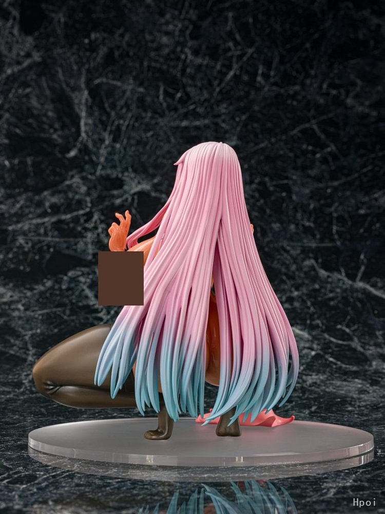 DAIKI KougYou - Pink kami chan Black gal ver (Licensed) Statue(GK) (Adult 18+)-Statue Master