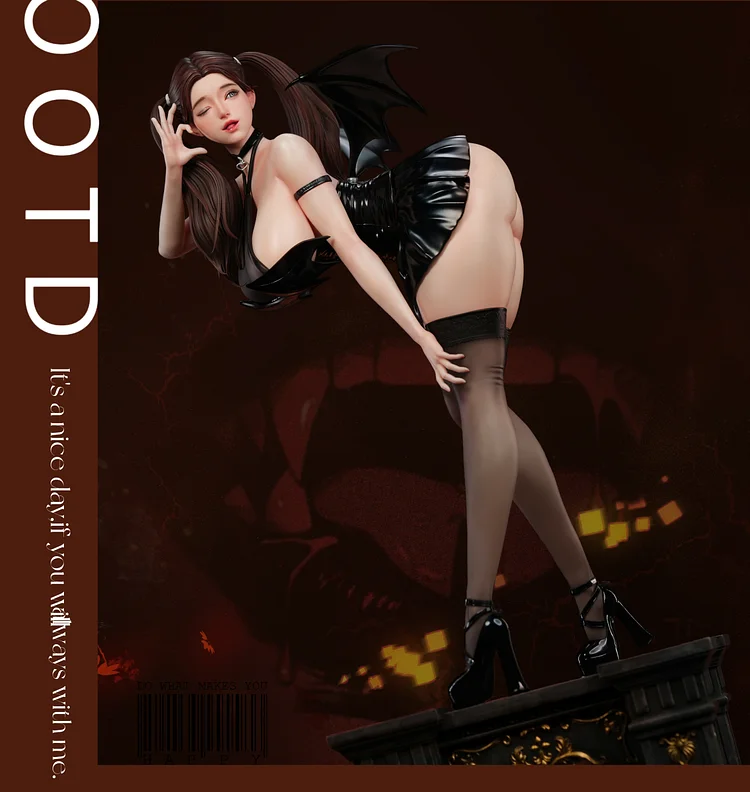 QF Studio - Other series- Succubus 1/4 Statue(GK) (Adult18+)