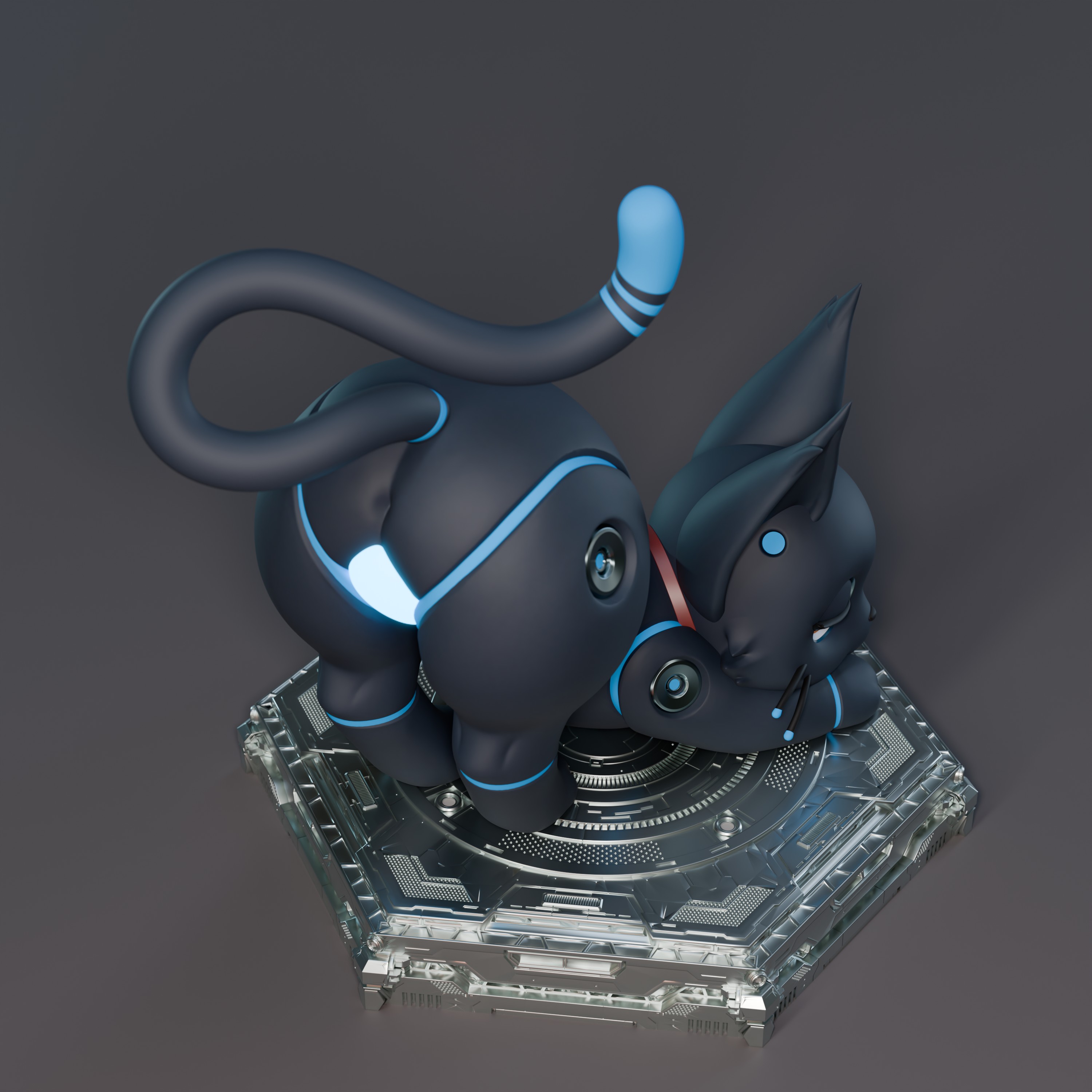 Spirit Demon Studio - Hi-Fi Rush Furry Series Doraemon 808 Statue(GK)