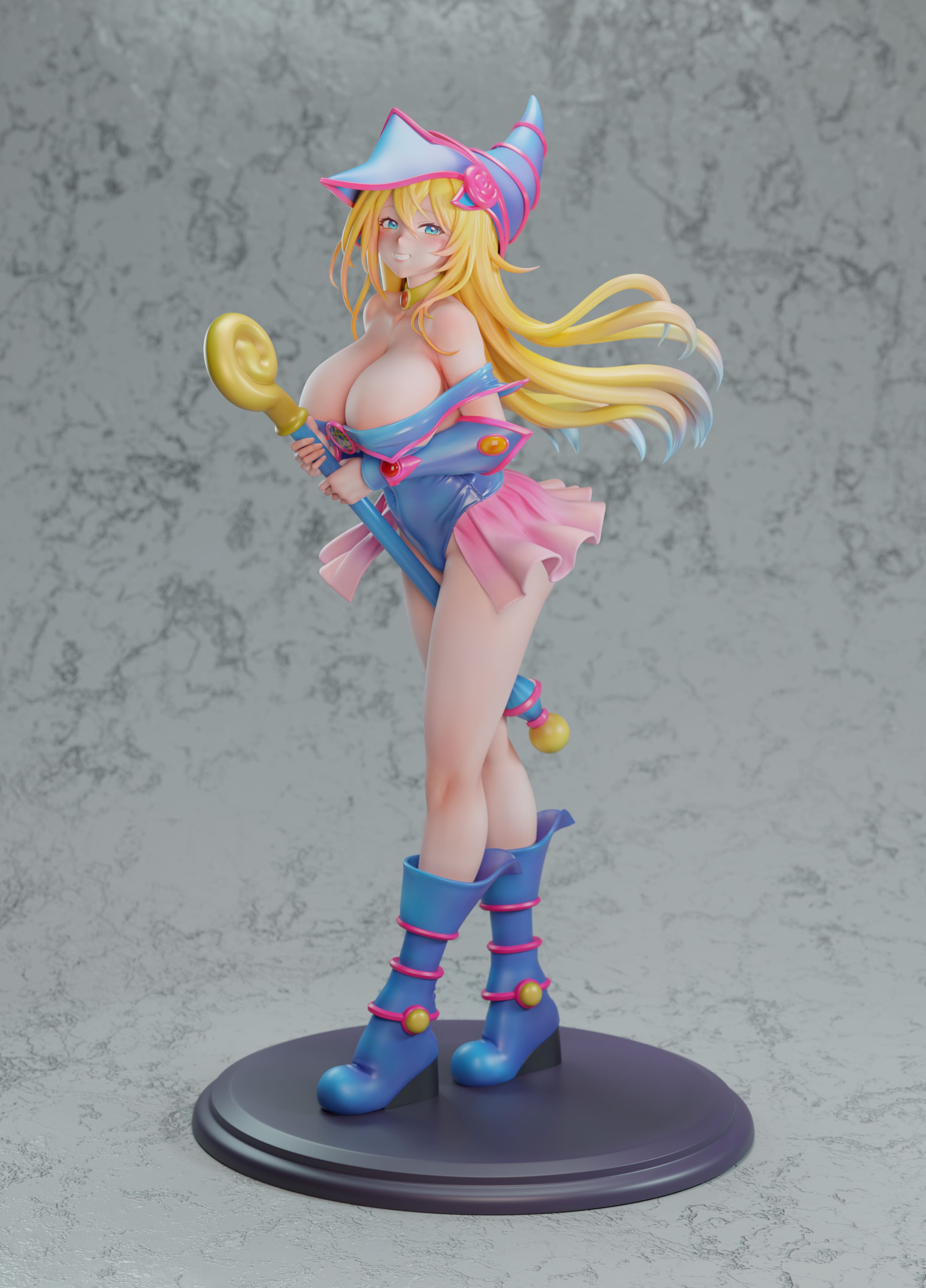 Bust Studio - Dark Magician Girl 1/6 and 1/4 Scale Statue(GK)