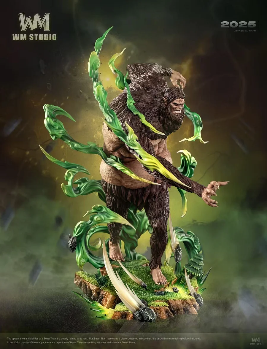 WM Studio - Beast Titan Attack on Titan Statue 