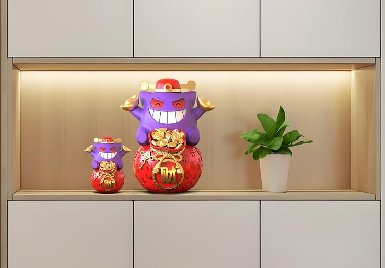 TiaoTiao Hall Studio - Pokémon Fortune Gengar Statue(GK)