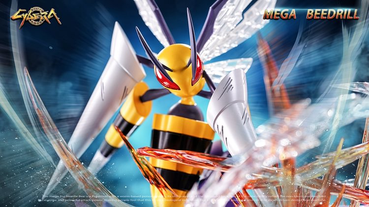 Cybera Studio - Pokémon Game Console Series #2 mega Beedrill Statue(GK)