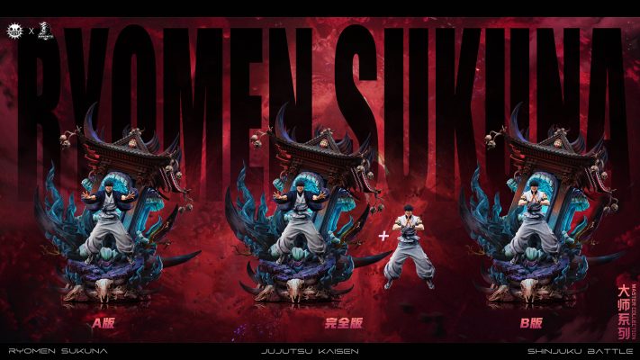 ZanyJoke Studio & Temple Studio - Jujutsu Kaisen S02 Sukuna the Battle of the Demon Realm Shinjuku 1/6 Statue(GK)-Statue Master