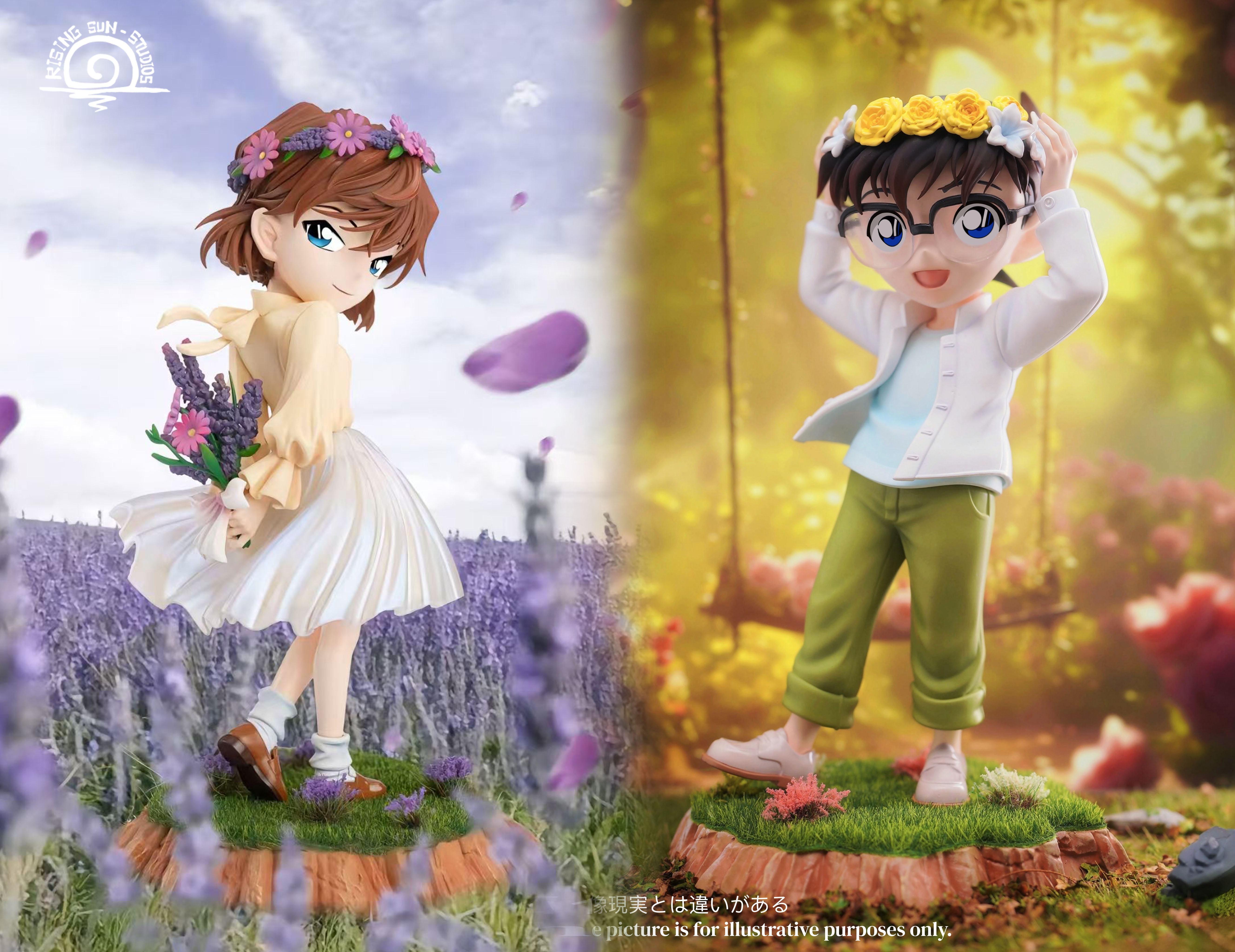 RS Studio - Detective Conan  Garlanded Conan 1/6 Statue(GK)