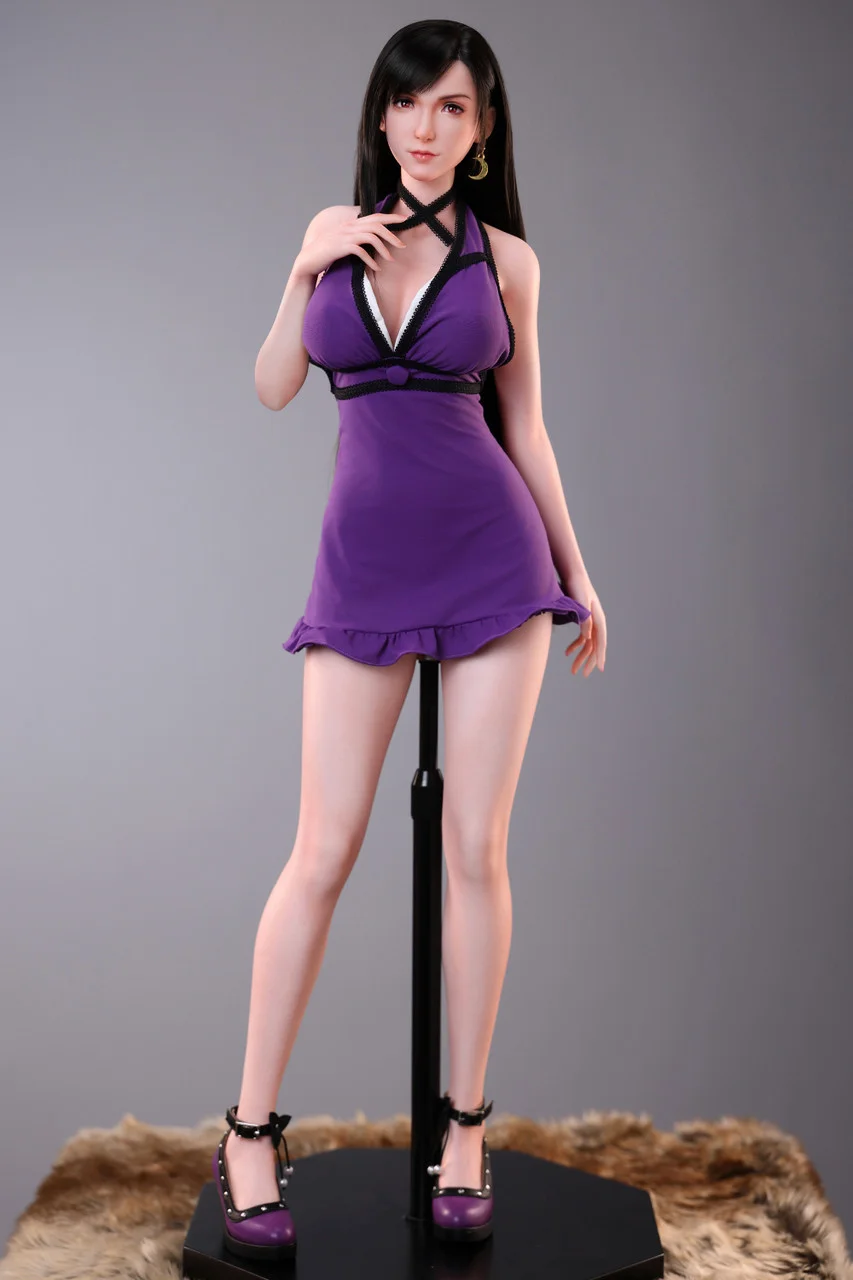 ROSEIDOL Studio - Idol Girl Tifa 1/2 Portable High Edition Platinum Silicone Sex Doll Final Fantasy Statue 