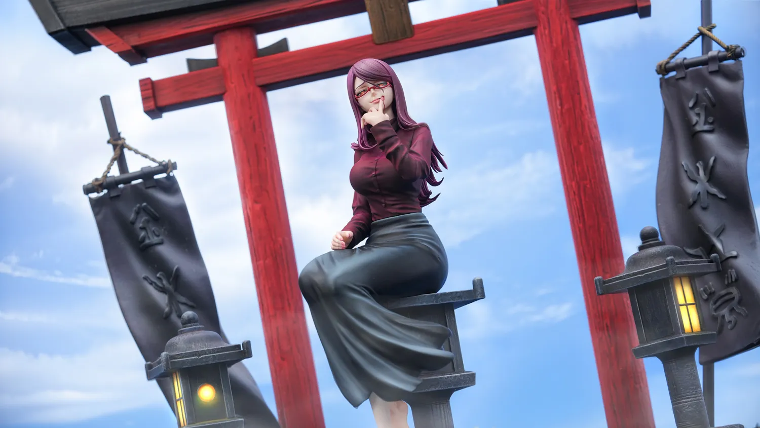 Damocles studio 1/6 Tokyo Ghoul Level: SS+ Rize Kamishiro Statue 