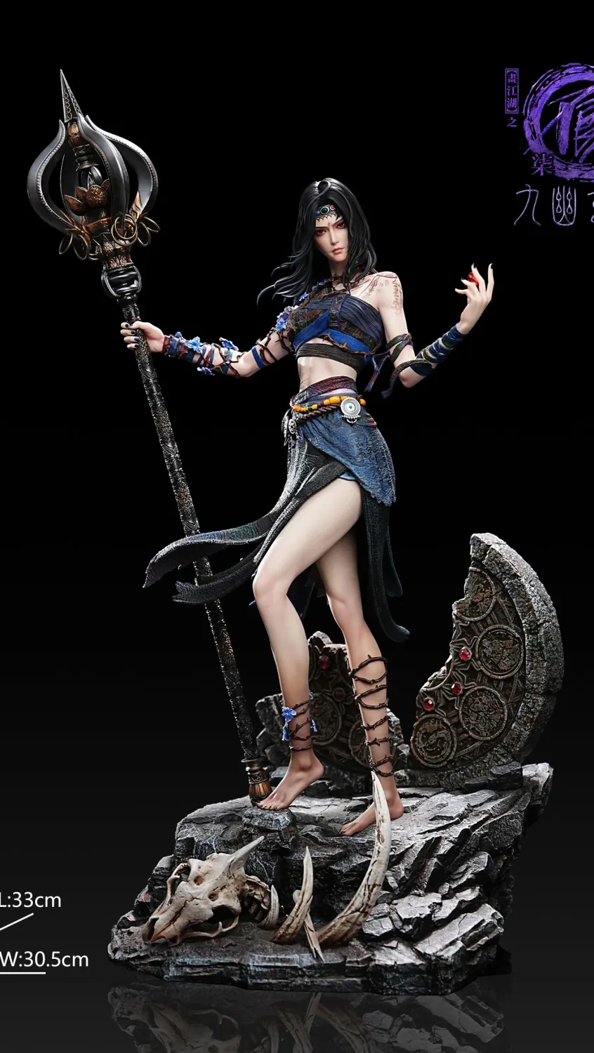 Light Year Studio - Drawing Jianghu: The Degenerate Yelv Zhiwu  Licensed Statue 