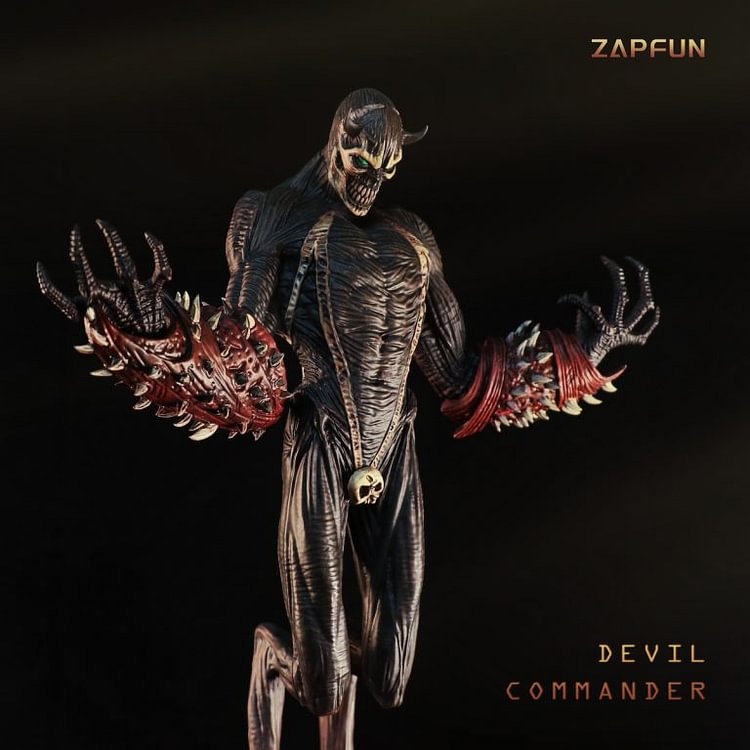 ZAPFUN - Original Devil Commander statue ZAP001 (Licensed) 1/10  Statue(GK)-Statue Master