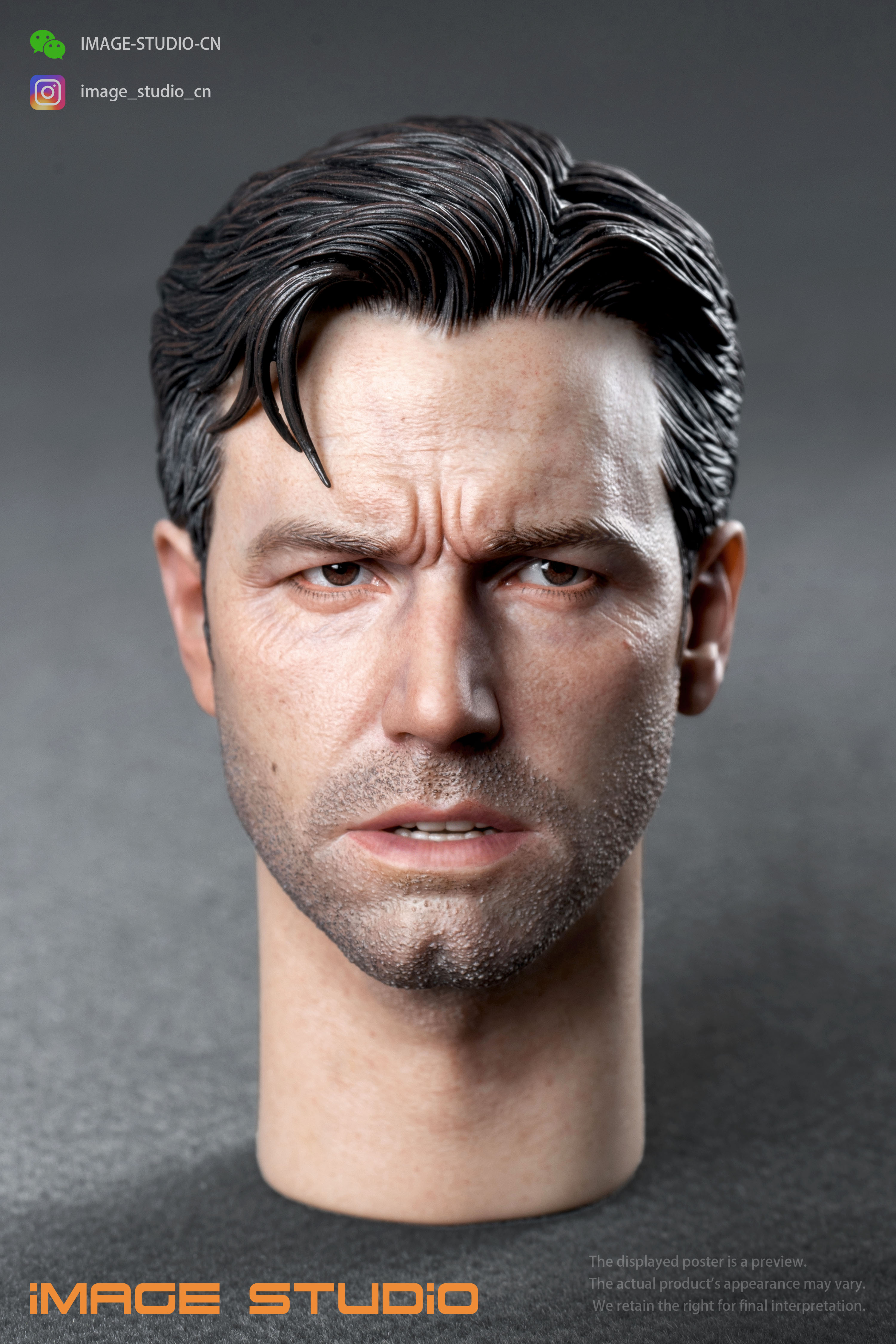 IMAGE Studio - DC 1/6 Batman Bell movable eye head sculpture Statue(GK)