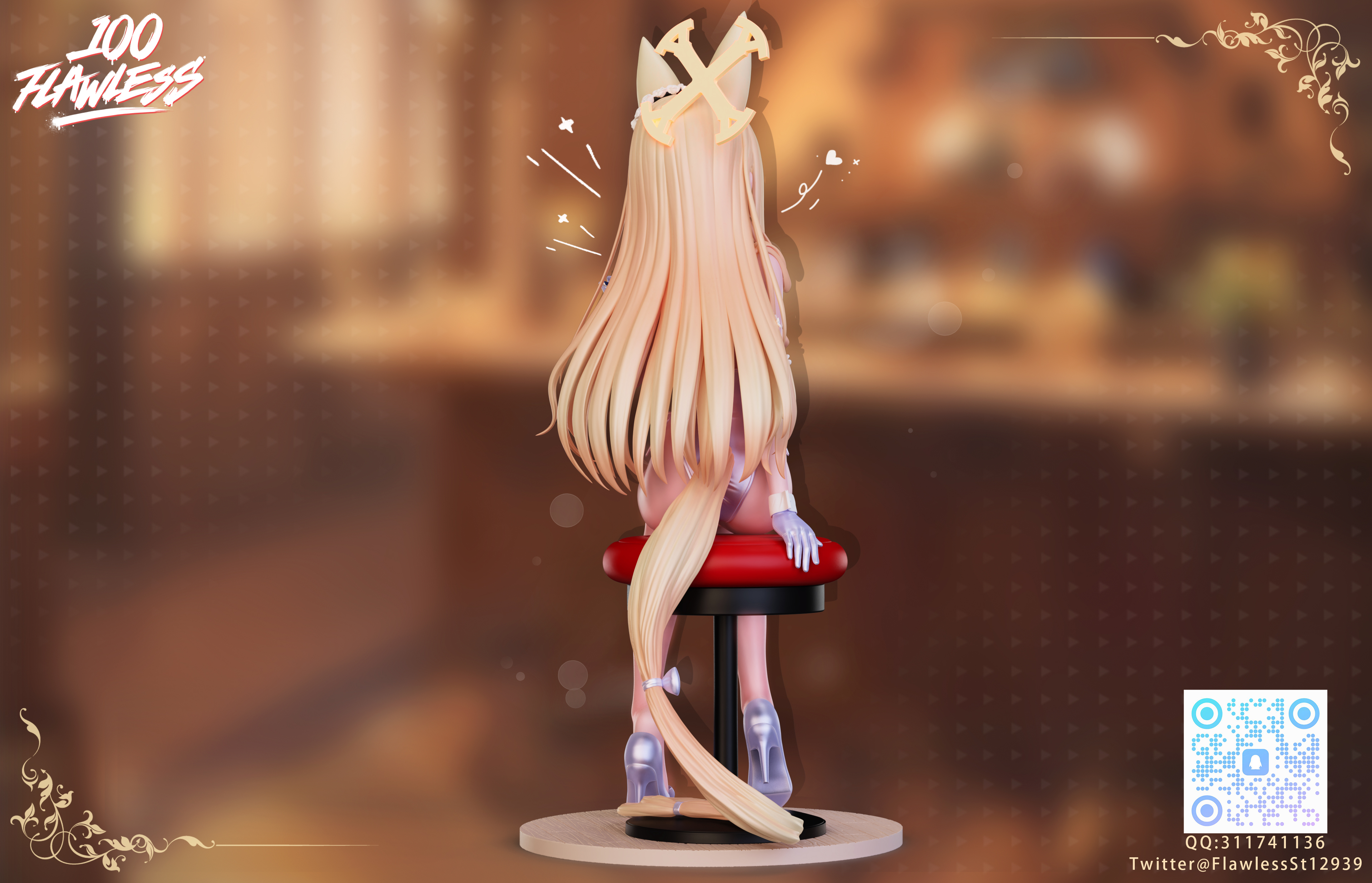 Flawless Studio - Bunny Girl Yurizono Seia 1/6 Statue(GK)