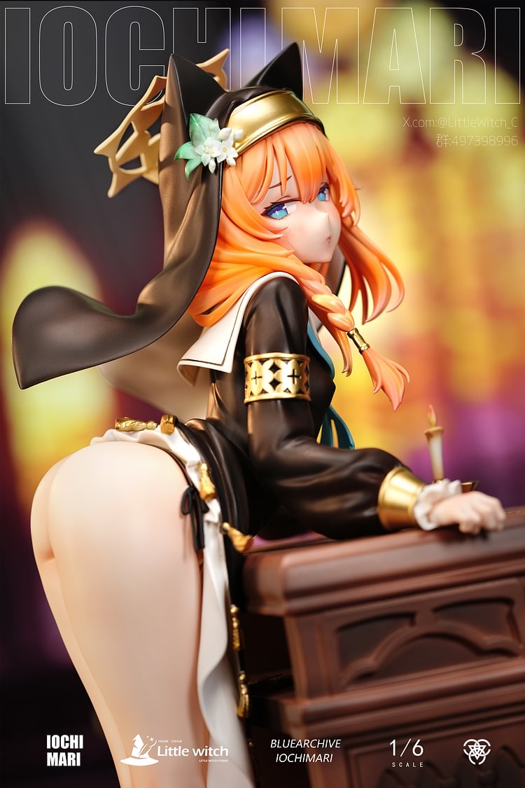 Little witch Studio - Blue Archive Nun's Confession Iochi Mari 1/6 Statue(GK) (Adult 18+)