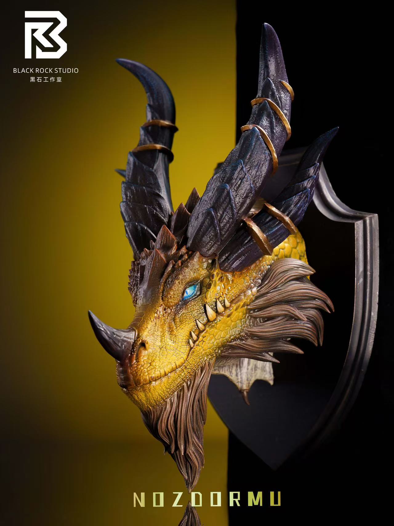 BRS Studio Five Dragon Guardian Fridge Magnet Set Resin Collectible World of Warcraft GK Limited Edition