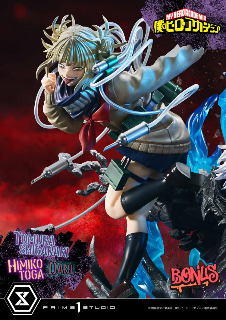 Prime 1 Studio - Tomura Shigaraki Dabi Timiko Toga Action Figure