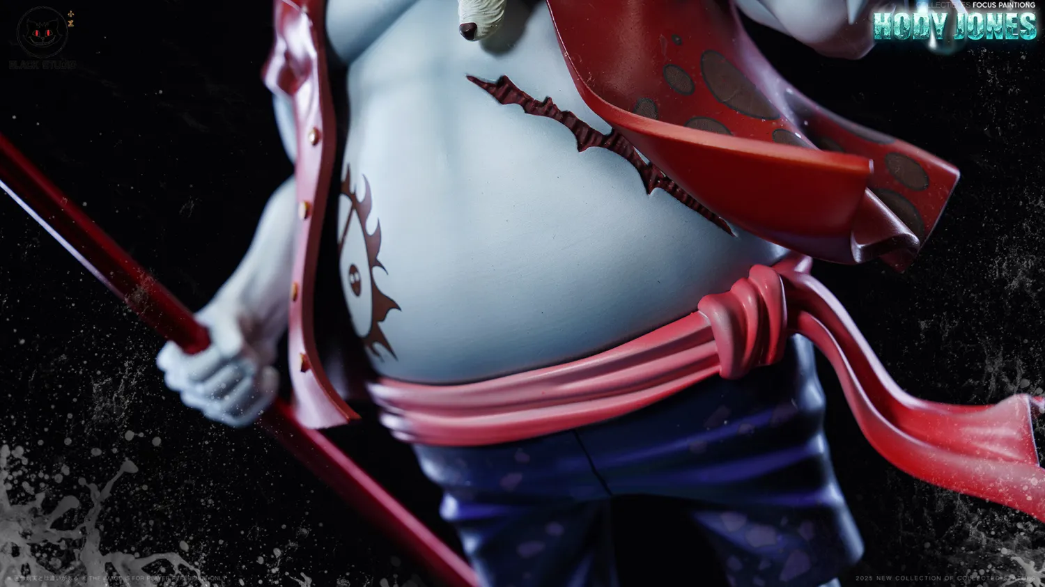 Black Studio - One Piece Hody Jones Statue