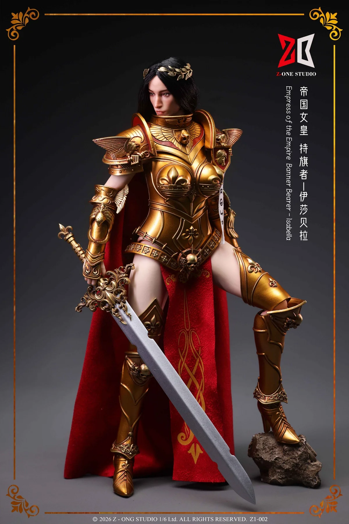 Z-ONE STUDIO- Alloy Imperial Empress - Standard-Bearer Isabella-Action figure