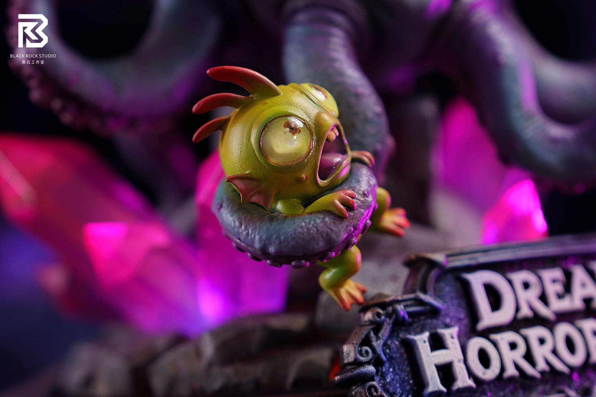 BR Studio Gryphon X Observer X Ogre Chibi Figure World of Warcraft