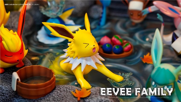 Tiaotiao Hall Studio & CM Studio Pokémon Eco-diorama Series - Eevee Onsen Statue(GK)