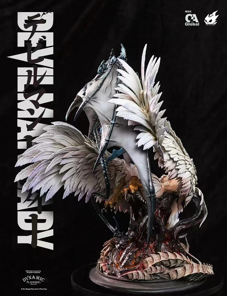 HotCat Studio - DEVILMAN LADY Female Jun Fudo vs Ran Asuka (Licensed) 1/6 Statue(GK)