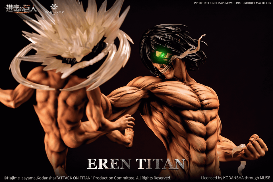 Zodiakos Studio - Attack On Titan Eren Yeager (Licensed) Statue(GK)
