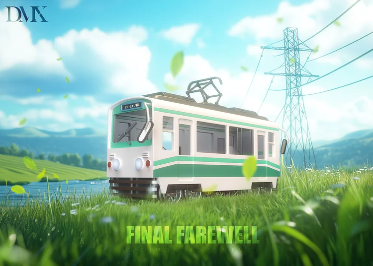 DMX Studio - Digimon First Generation Train Statue(GK)