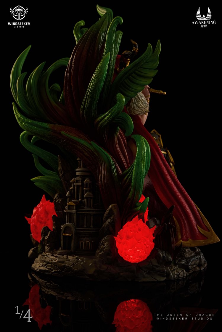 Windseeker Studio & Jue Xing Studio - Original Red Dragon Queen 1/4 Statue(GK) World of Warcraft-Statue Master