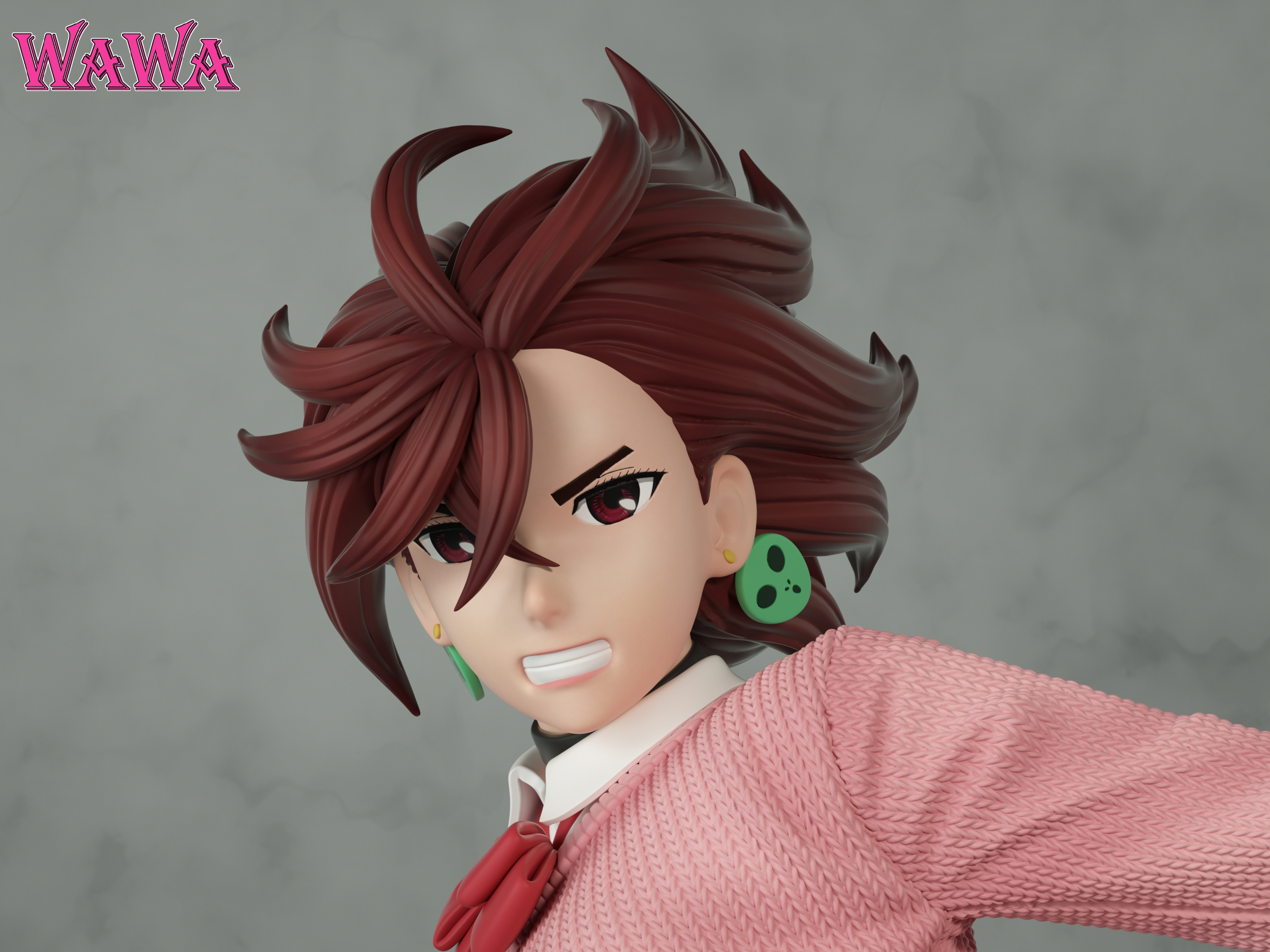 Wawa Studio - Dandadan Supernatural Armed Momo Ayase 1/6 Statue(GK)