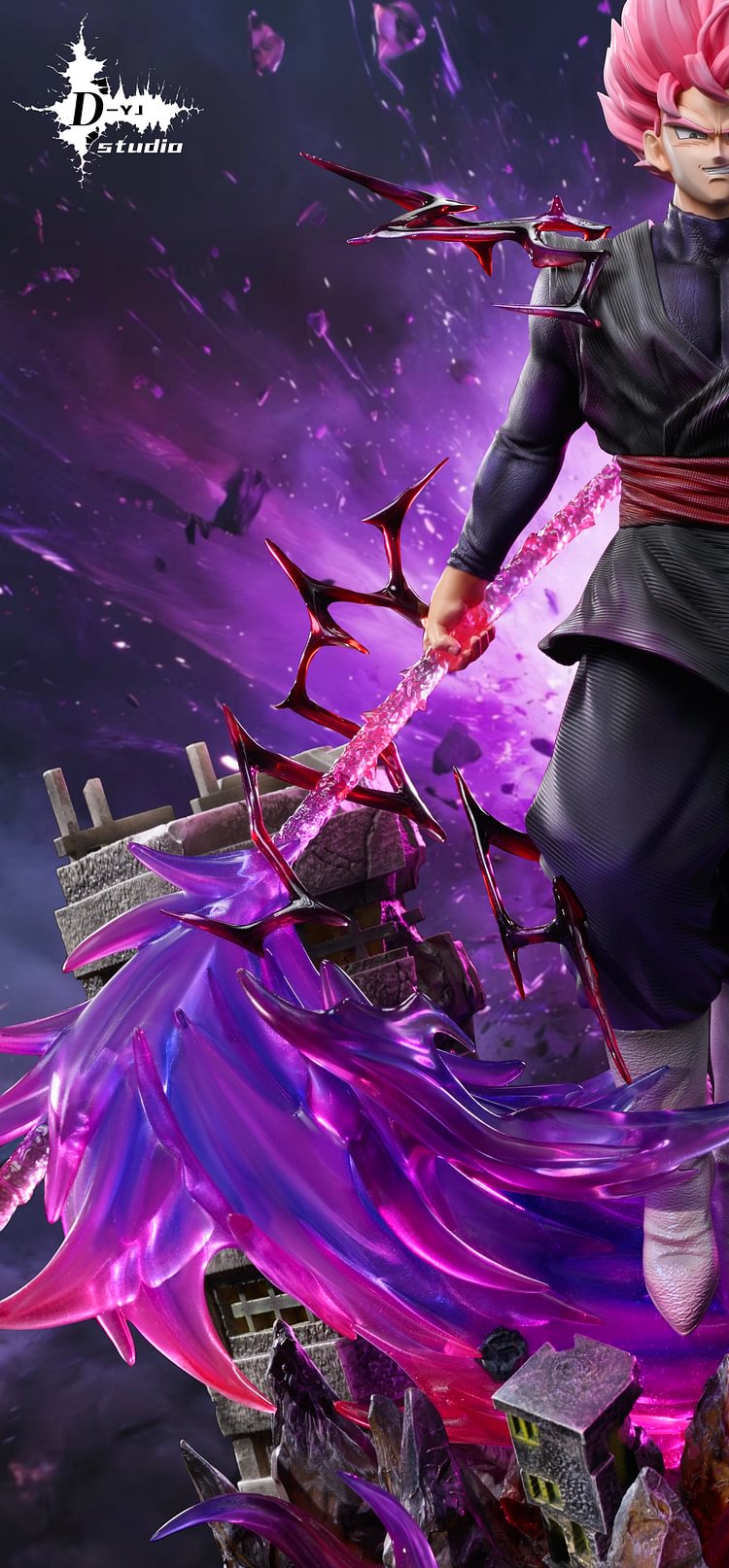 D-YJ Studio - Dragon Ball -  Rose Son Goku 1/4 and 1/6 Scale Statue(GK)