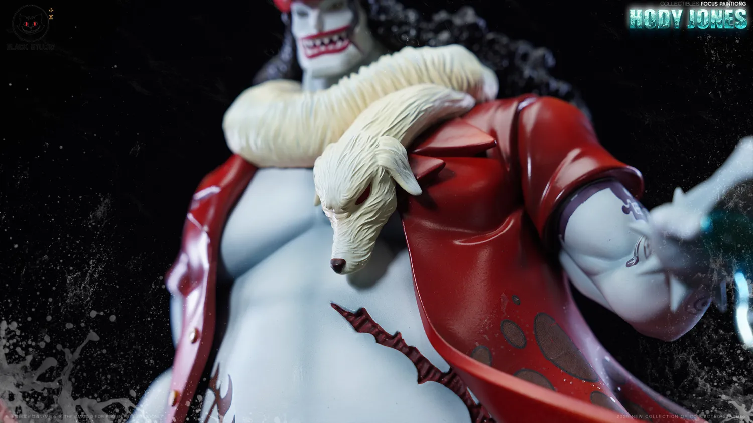 Black Studio - One Piece Hody Jones Statue