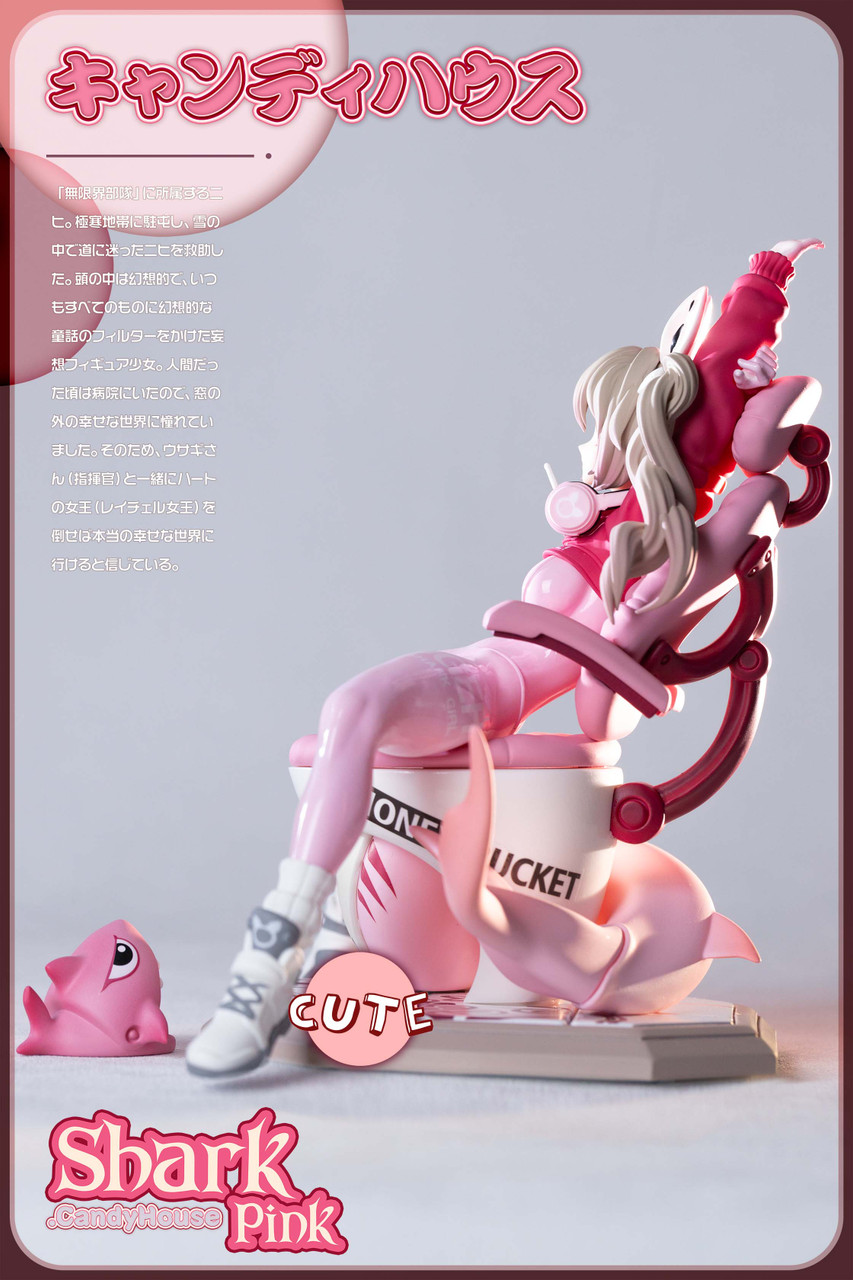 Candy House Studio - Pink Shark girl Alice 1/6 Statue(GK) (Adult 18+)