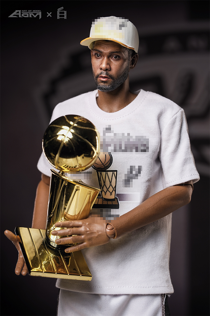 AOM TOYS Studio - NBA 1/6 Tim Duncan 2014 Championship Set Action Figure
